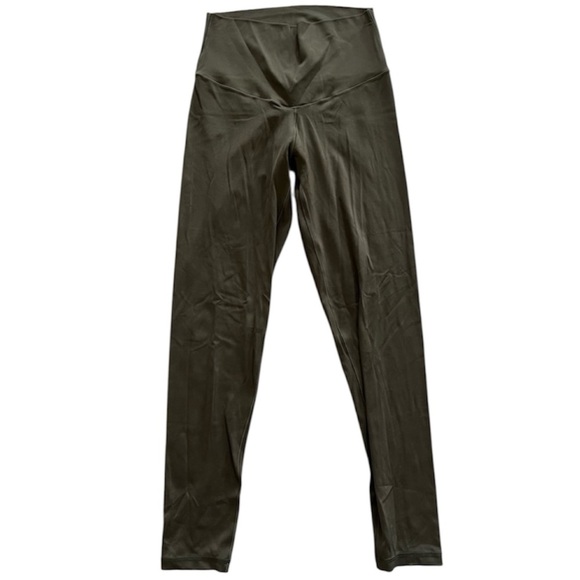 Aerie leggings. Medium. Dark army green. Full length - Picture 1 of 6